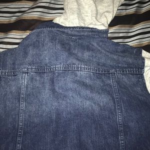 Aeropostale Denim/Gray Hoodie